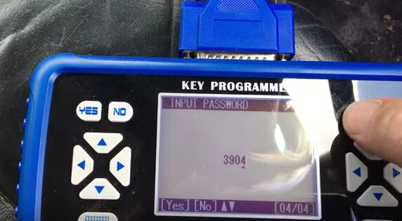 How to program key for VW Bora all key lost-8