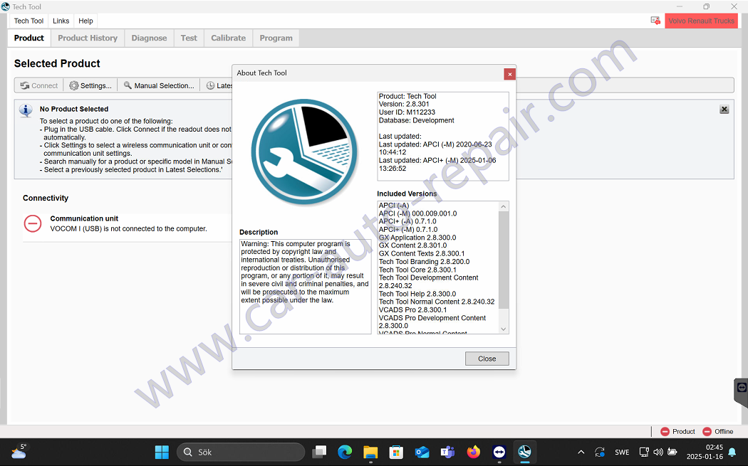 Volvo Techtool 2.8.301 2025.01