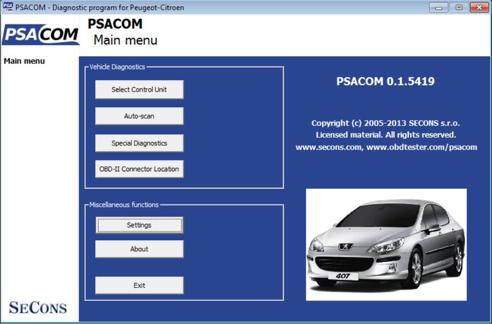 PSA-COM For Professional Peugeot/Citroen Diagnostic software Free Download  - Auto Repair Technician Home