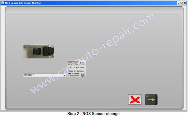 How to Execute Nox Sensor Change for Deutz Engine (3)