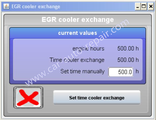How to Use SerDia2010 to Perform EGR Cooler Exchange for Deutz Engine (2)
