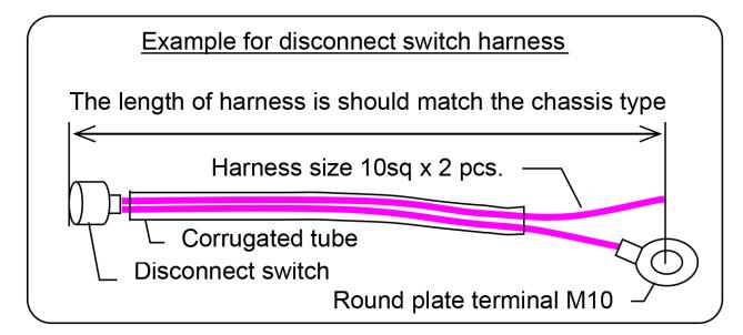 How to Install Battery Disconnect Switch for HINO L-Series Truck (3)