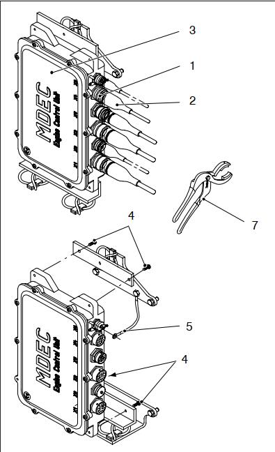 How to Remove MTU ECU4 12-16v 4000 Engine (2)