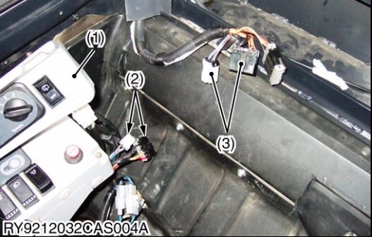 Kubota U48-4 and U55-4 Excavator Cabin Remove and Mounting (2)