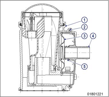 MTU 12V 4000 Crankcase Breather Oil Separator Element Replacement Guide (4)