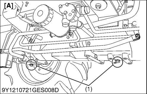 How to Change Transmission FluidReplace Hydraulic Oil Filter for Kubota L3301 Tractor (2)