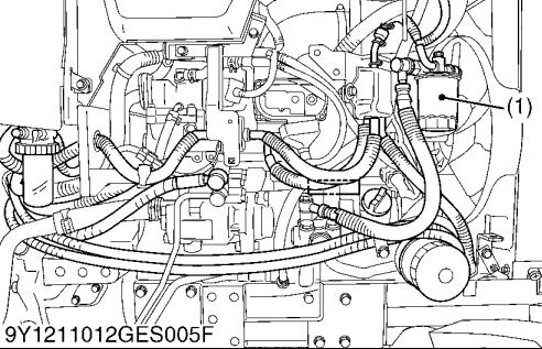 How to Change Transmission FluidReplace Hydraulic Oil Filter for Kubota L3301 Tractor (6)