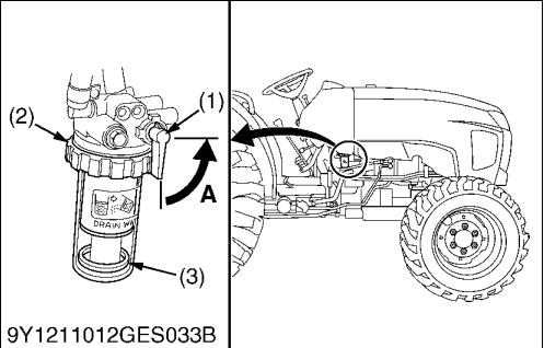 How to Change Transmission FluidReplace Hydraulic Oil Filter for Kubota L3301 Tractor (7)