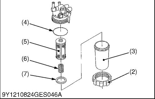 How to Change Transmission FluidReplace Hydraulic Oil Filter for Kubota L3301 Tractor (8)