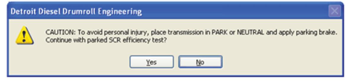 How to Perform Parked SCR Efficiency Test for Detroit GHG17 (2)