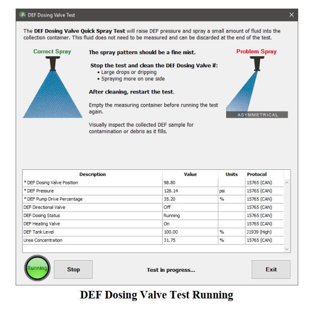 MACK and Volvo EPA 13 to GHG17 DEF Dosing Valve Test by JPRO (5)