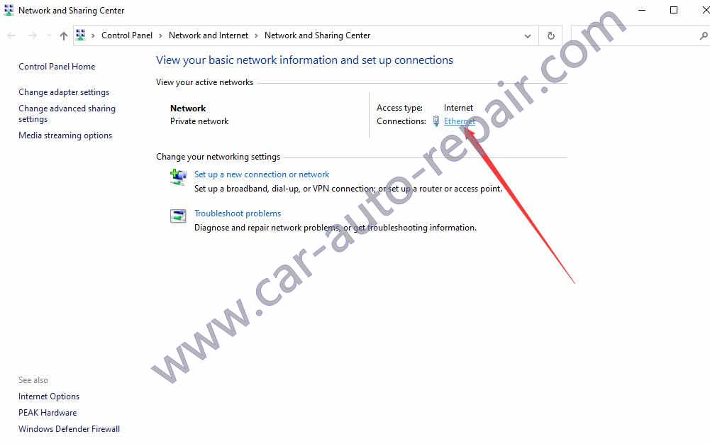 How to Set DOIP for Benz MB SD C4 Diagnostic Kit on Win10 (3)