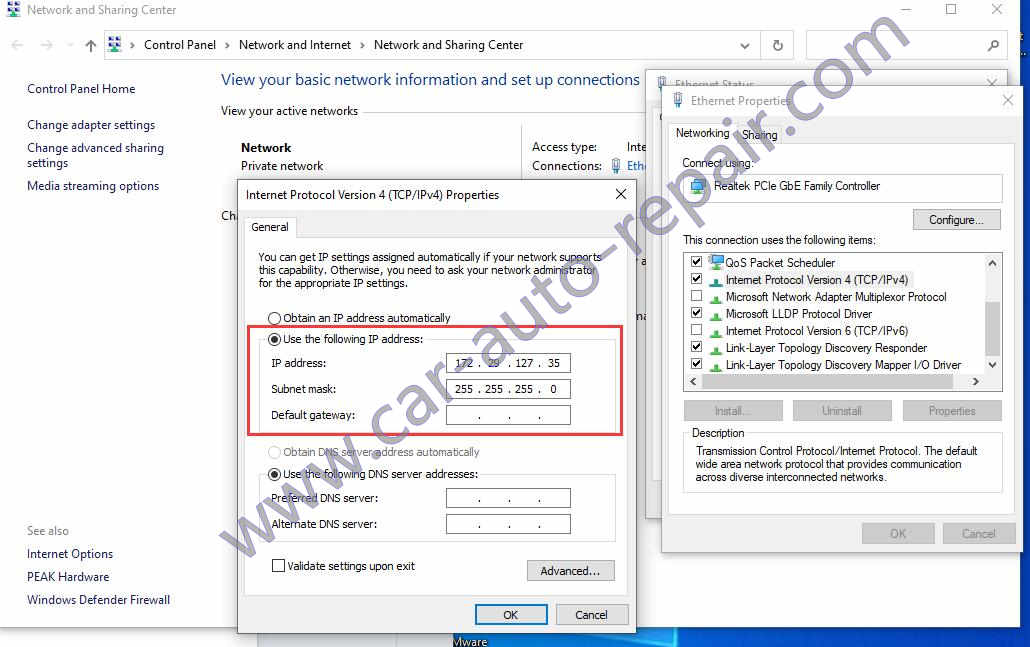 How to Set DOIP for Benz MB SD C4 Diagnostic Kit on Win10 (6)