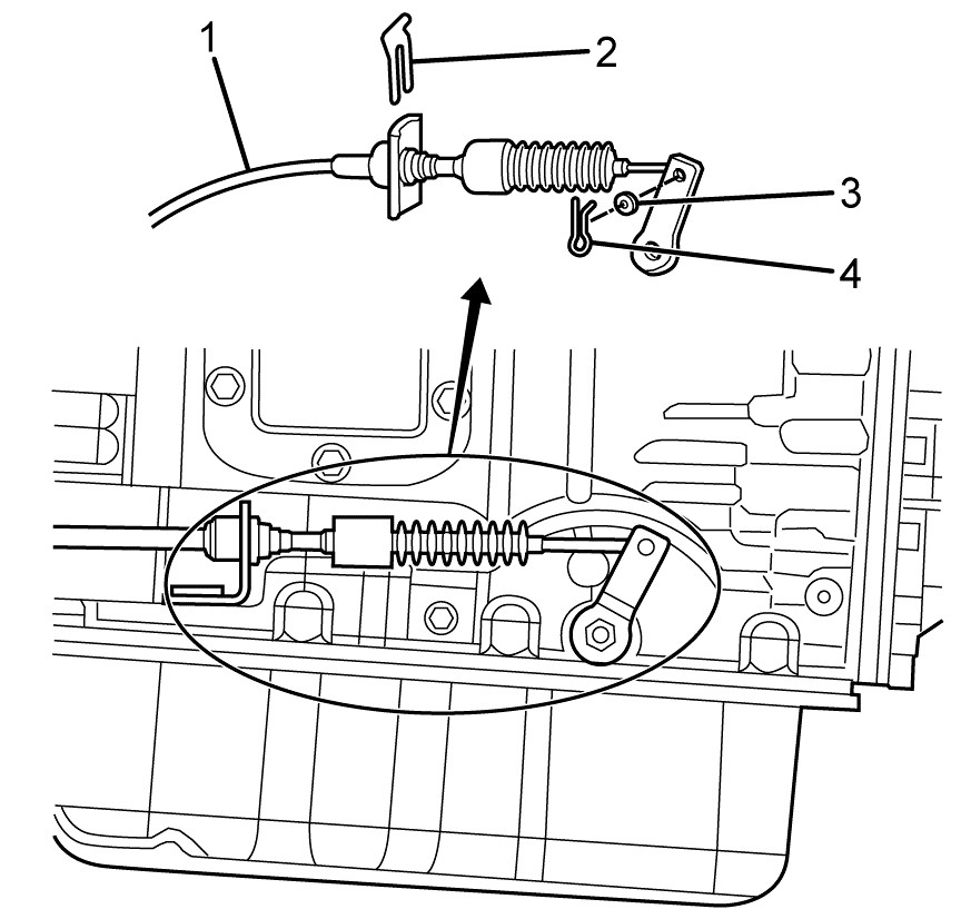 ISUZU F-Series 6.7 Truck Shift Cable AdjustmentReplacement Guide (3)