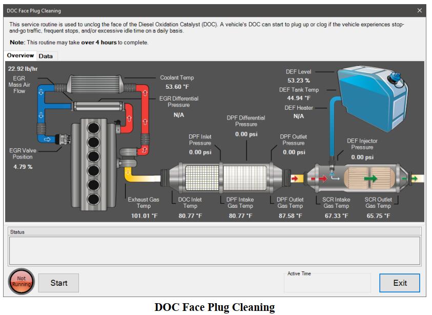 Detroit Diesel DD16 Engine DOC Face Plug Cleaning Guide (1)