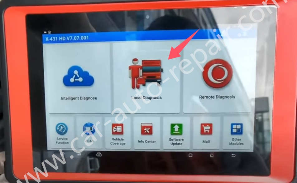 Launch X431 PAD5 PWM Signal to Altemator Test for Scania G410 (3)