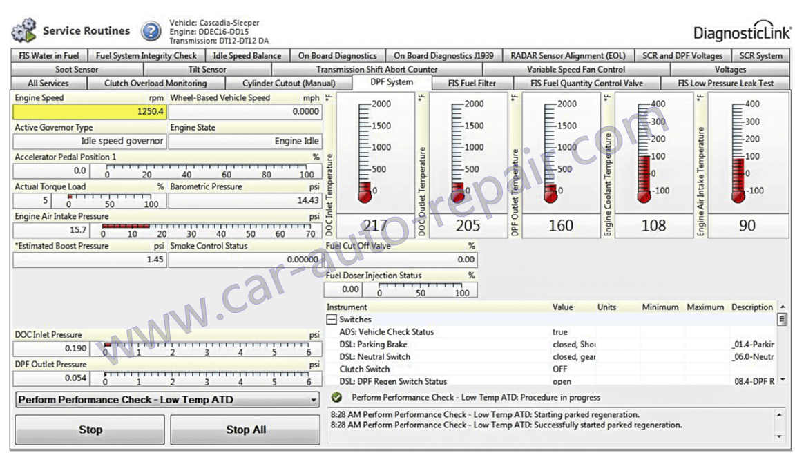 Detroit DDEC16 DD15 GHG17 Engine Performance Check (2)