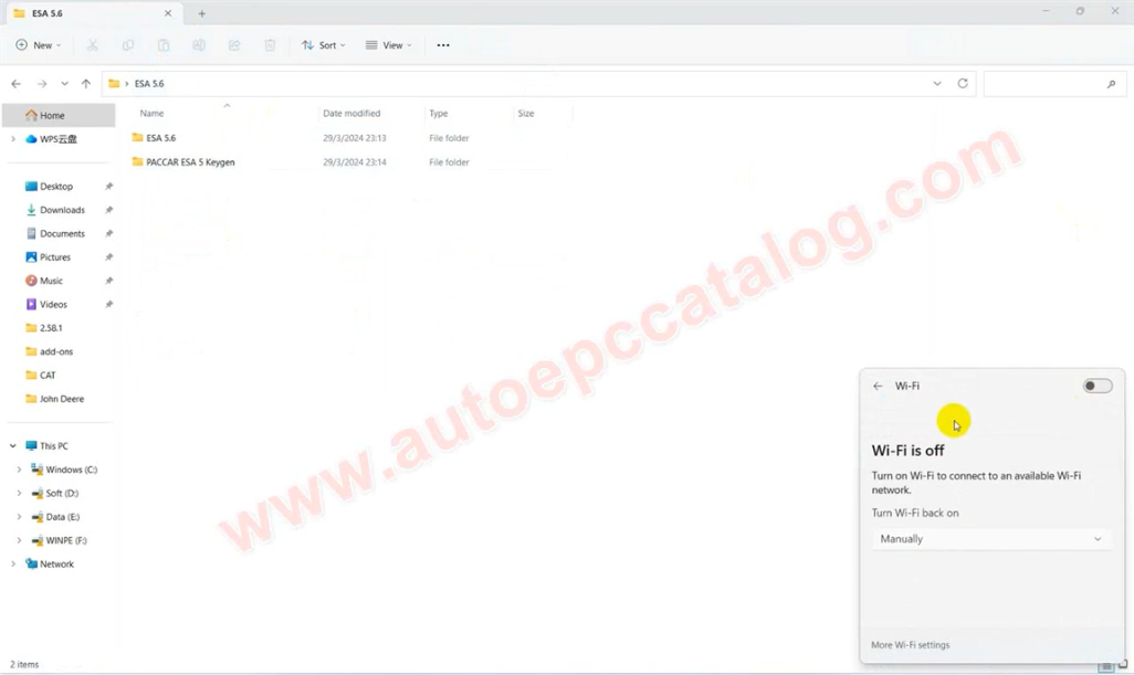 How to Install and Activate PACCAR ESA 5.6 by Yourself (1)