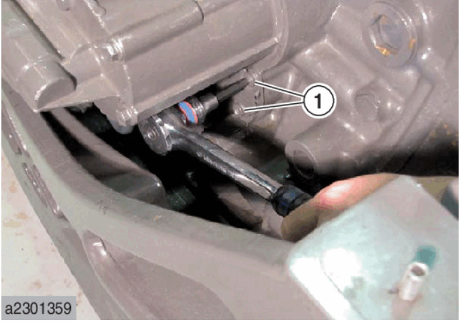 How to Remove Oil Pressure Regulation Valve for CLAAS AXION 950 (6)