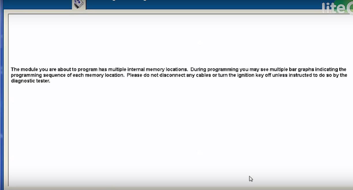 Ford module programming tool