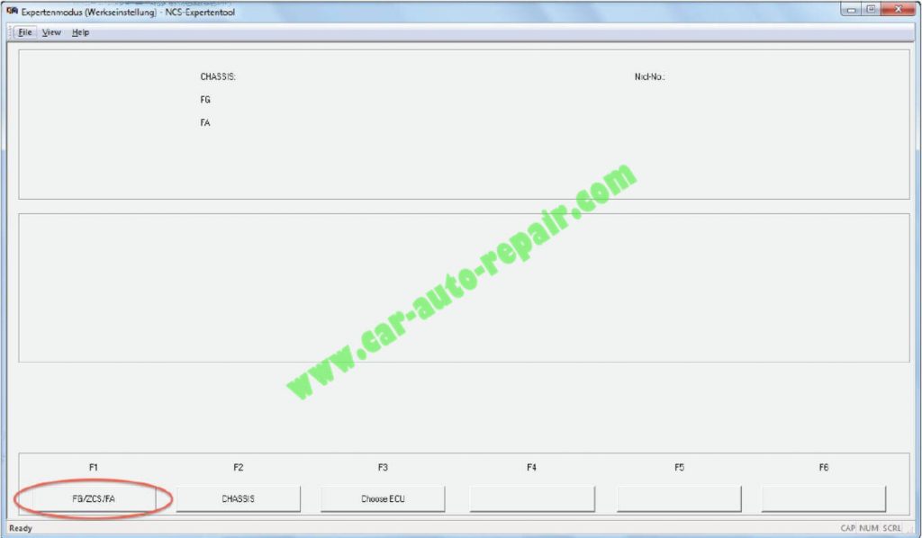 fa function in ncs expert