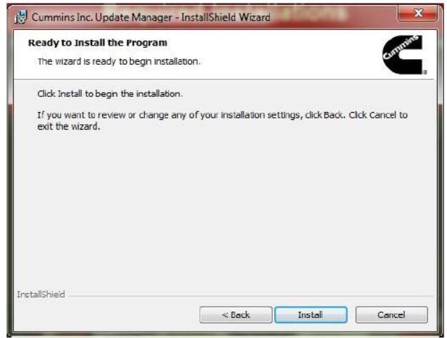 cummins insite update manager error 6999