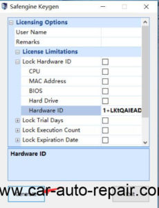 generate activation key from hardware id software