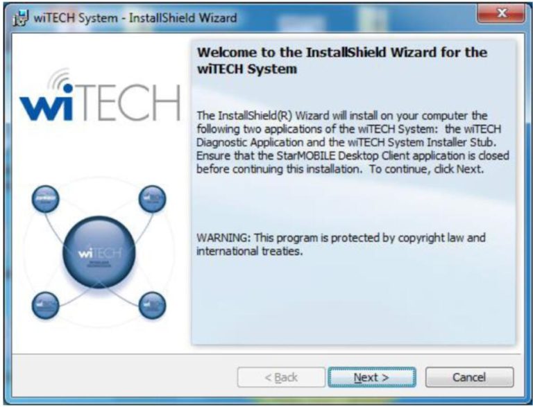 Witech Diagnostic Application Software