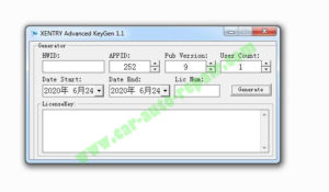 Xentry Advanced Keygen 1.1 Long Key Download