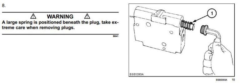 New Holland T6030 Tractor Primary Hydraulic Remote Valve Disassemble ...