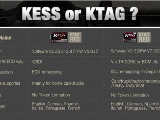 What is Difference Between KESS 5.017 and KTAG 7.020