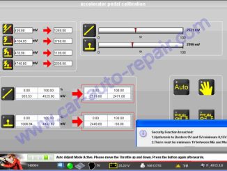 How to Calibrate Accelerator Pedal for Deutz EMR3 Engine (2)