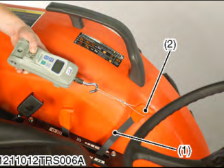 Cruise Lever Operating Force for Kubota L3301 Excavator (1)