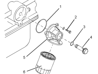 How to Remove and Install Oil Filter Base for Perkins 800D Series Engine (1)