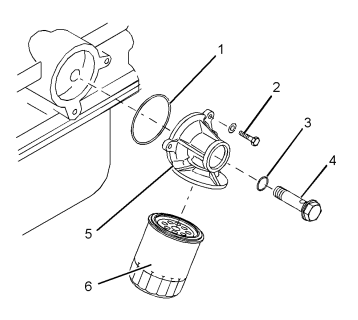 How to Remove and Install Oil Filter Base for Perkins 800D Series Engine (1)