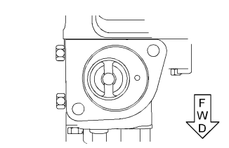 Perkins 800 Series Engine Water Temperature Regulator Housing Remove and Install (3)