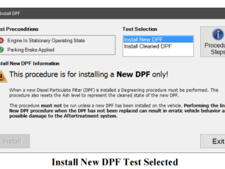 Paccar EPA 10 to EPA13 MX Engine New or Clean DPF Installation Test by JPRO (1)