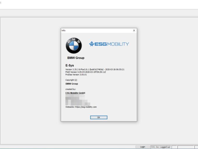 E sys bmw инструкция